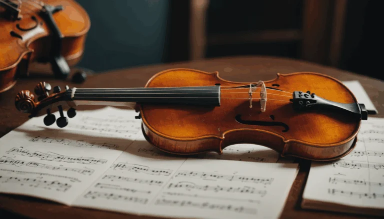 Les notes du violon : cordes, doigts et première position